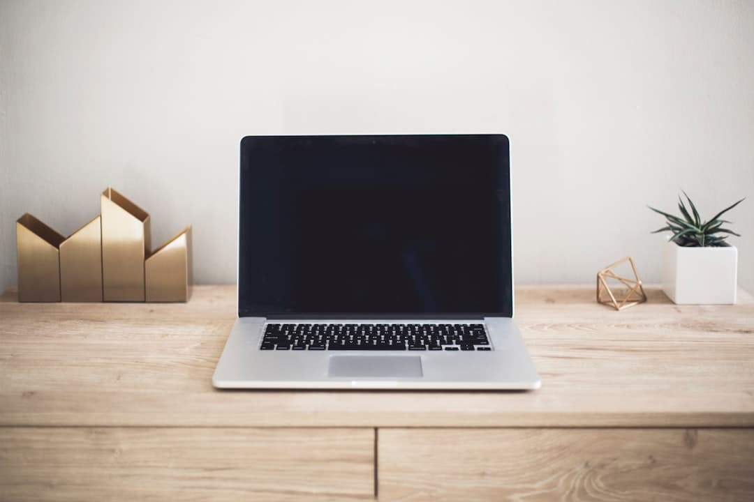 Digital marketing strategy laptop